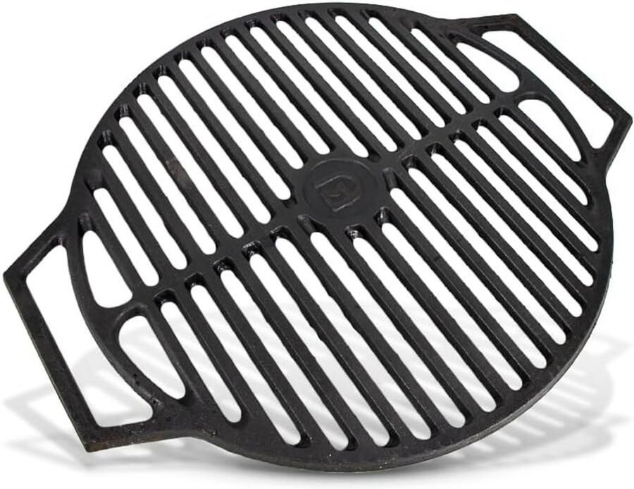 Gietijzeren Grillrooster BBQ Rooster Buiten Koken Duurzaam Gietijzer 47 x 53 cm Zwart