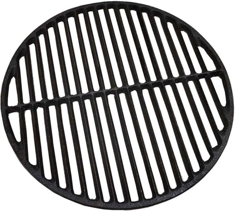 Gietijzeren Grillrooster BBQ Rooster Buiten Koken Warmtebehoud 38 cm Zwart