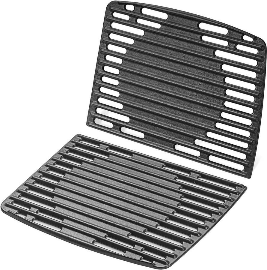 Gietijzeren Grillrooster BBQ Rooster Onderdeel Grillen van Vlees Houdt Warmte Goed Vast 32 x 24 cm