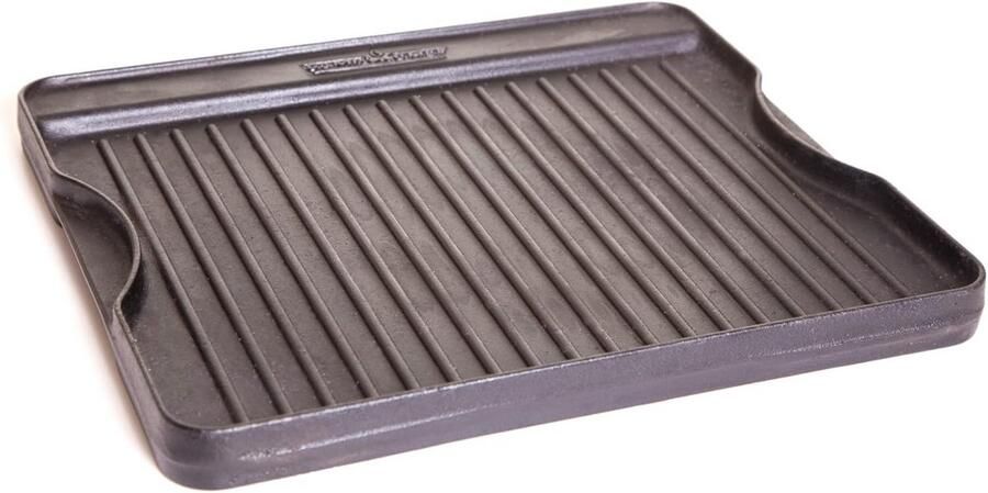 Gietijzeren Grillrooster Omkeerbaar voor BBQ en Kampvuur