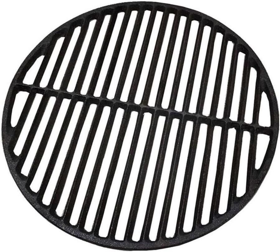 BBQ Grill Rooster Barbecue Kookrooster Buiten Koken Zwaar Gietijzer 38CM Rond Zwart