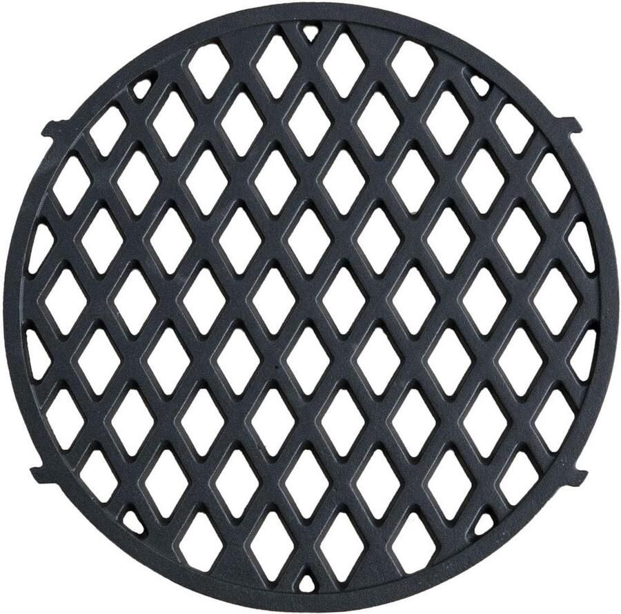 Gietijzeren Grillrooster voor Compacte Gasbarbecues en Campingtors