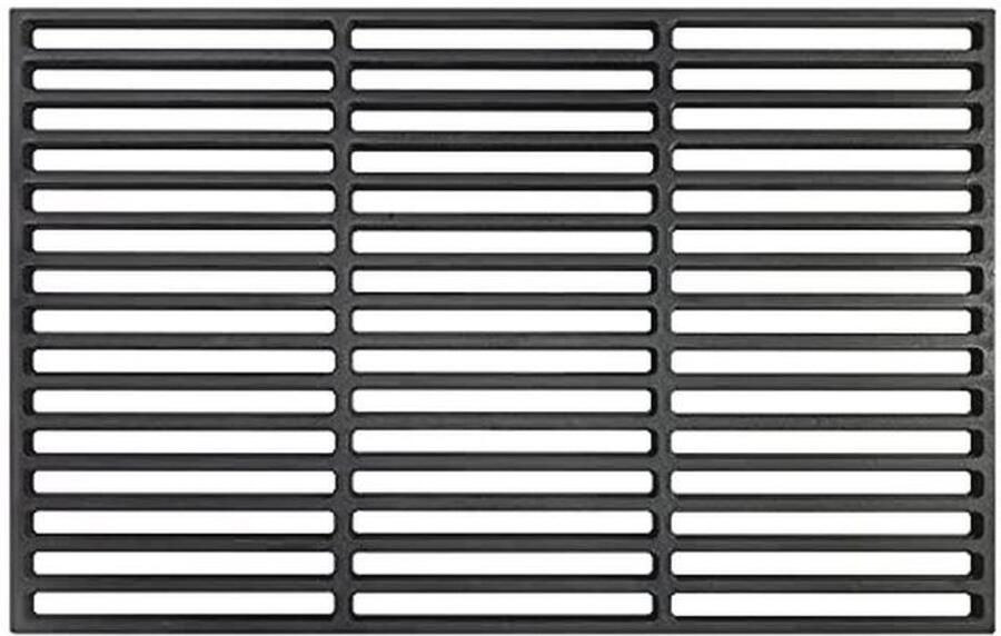 Gietijzeren grillrooster voor gas- en houtskoolgrills Rechthoekig 40 x 60 cm