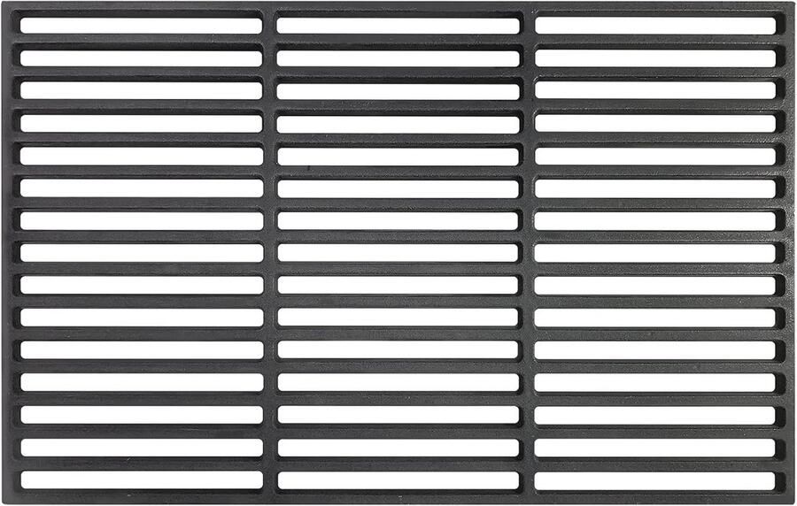 Gietijzeren grillrooster voor gas- en houtskoolgrills Rechthoekig 40 x 60 cm