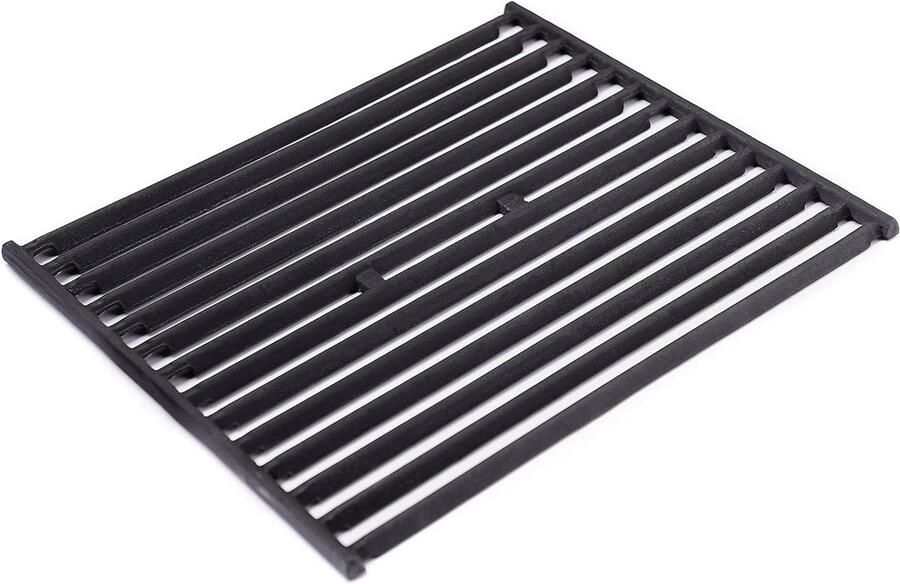 Gietijzeren Grillroosters BBQ Roosters Barbecueën Set van Twee 38 x 30 cm Zwart