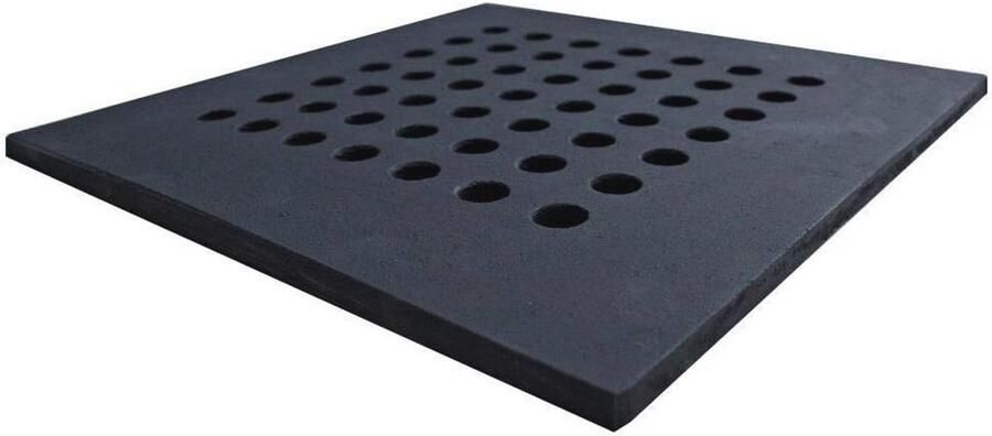 Gietijzeren Hoekrooster 43 x 25 cm Duurzaam Open Rooster voor Oven en Haard