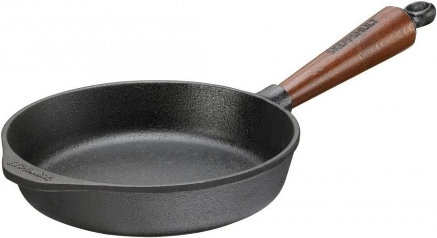 Gietijzeren Koekenpan 20 cm Ideaal voor Braden en Inductie