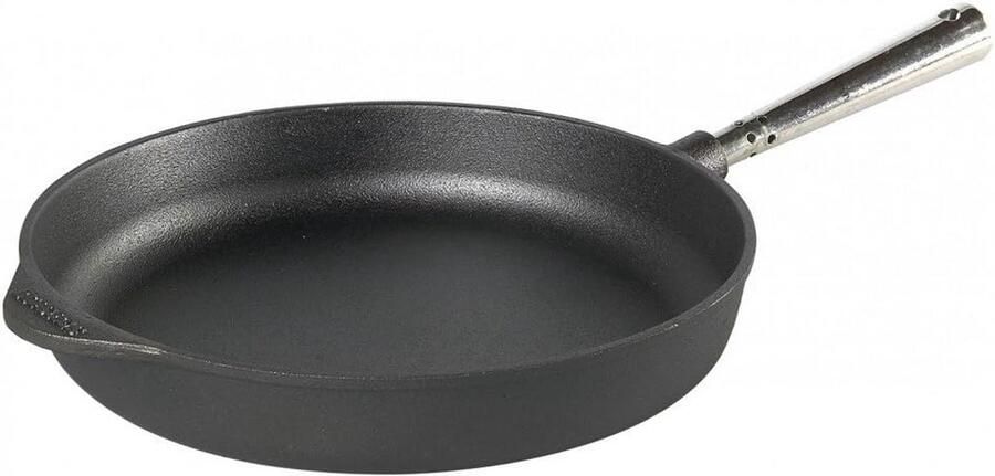Gietijzeren Koekenpan 28 cm Geschikt voor Inductie en Oven
