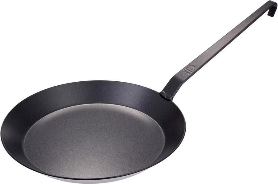 Gietijzeren Koekenpan 28 cm met Keramische Anti-Aanbaklaag Geschikt voor Alle Warmtebronnen en Oven