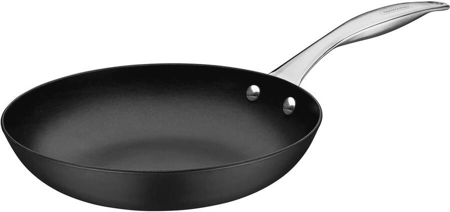 Gietijzeren koekenpan 30 cm Zwart geëmailleerd Ovenbestendig & Inductie-klaar
