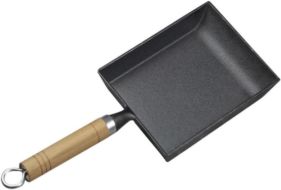 Gietijzeren Koekenpan Antiaanbakpan Steakpan Eten Bereiden Gelijkmatige Warmte 37 cm kleuren