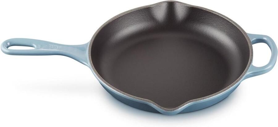 Gietijzeren Koekenpan Braadpan Rond Vlees en Aardappelen Braden Gelijkmatige Warmteverdeling 23 cm Chambray