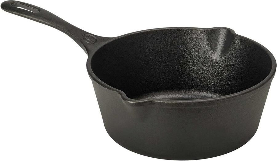 Gietijzeren Koekenpan Gietijzer Koken en Bakken Geëmailleerd Gietijzer 20 cm Zwart