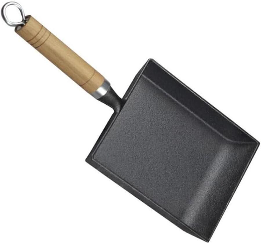 Gietijzeren Koekenpan Koekepan Koken en Bakken Vierkante Vorm 37 cm Assorti