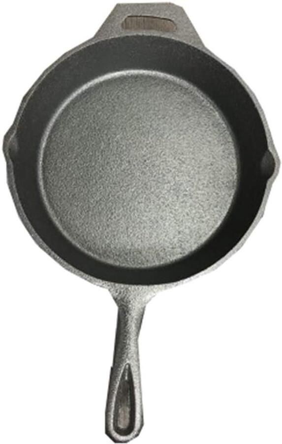 Gietijzeren Koekenpan Koken Gelijkmatige warmte 22cm Grijs