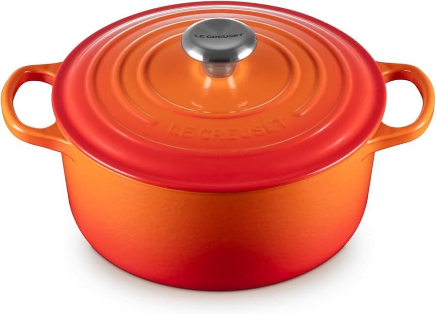 Gietijzeren Koekenpan met Deksel 18 cm Rond Geschikt voor Alle Warmtebronnen en Inductie