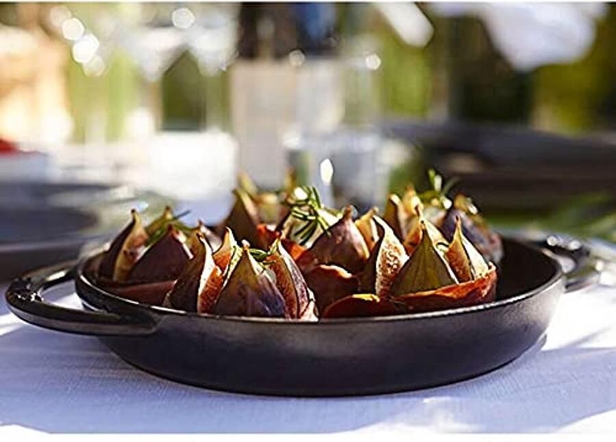 Gietijzeren Koekenpan met Twee Handgrepen Inductie Geschikt 20 cm