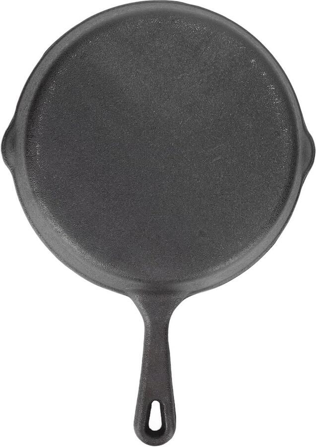 Gietijzeren Koekenpan Mini Bakpan Gelijkmatig Koken Ovenbestendig tot 400F 20 cm