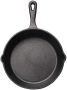 Gietijzeren Braadpan Grillpan Koekenpan Pannenkoeken Bakken Inductie Geschikt 1 Liter Zwart - Thumbnail 1