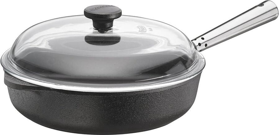 Gietijzeren Koekenpan Zwarte Gietijzeren Pan 25 cm