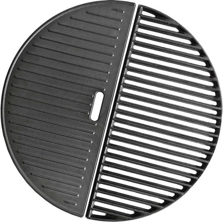 Gietijzeren kookrooster 45 7 cm 2-pack voor keramische grills en BBQ's