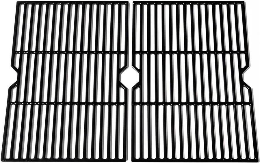 Gietijzeren Kookrooster BBQ Onderdelen Grill Vervanging Set van 2 46x33 cm