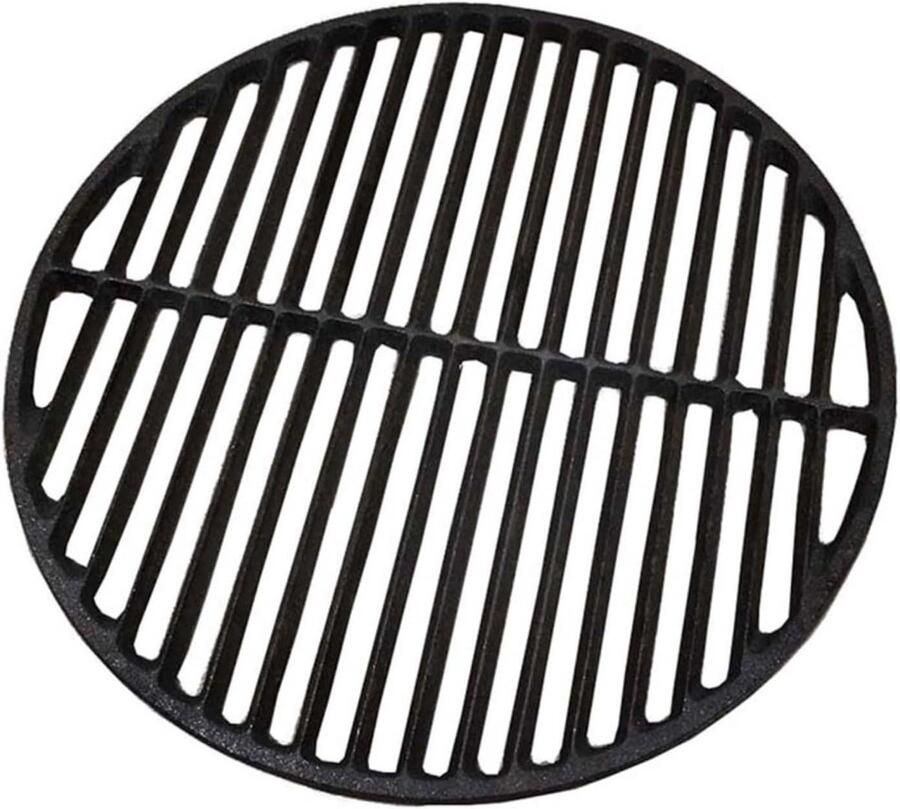Gietijzeren Kookrooster BBQ Rooster Buiten Koken Heavy Duty 25-45.7 cm Zwart