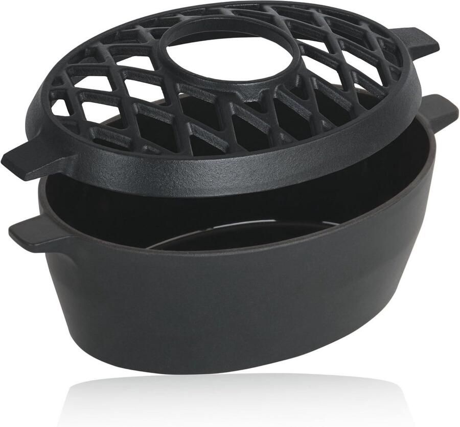 Gietijzeren Luchtbevochtiger voor Oven 2 7 Liter Stroomloze Verdamping voor Gezond Binnenklimaat