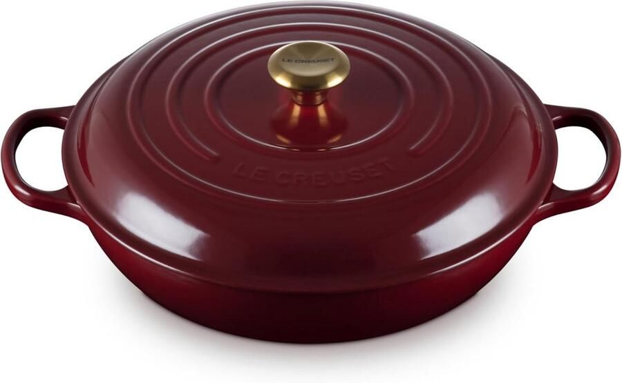 Gietijzeren Onahandige Koekenpan 30 cm Ergonomisch Handvat