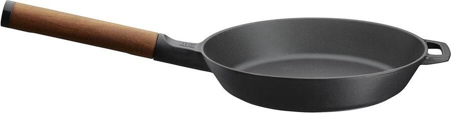 Gietijzeren pan Braadpan Culinair koken Duurzaam materiaal 24 cm Standaard