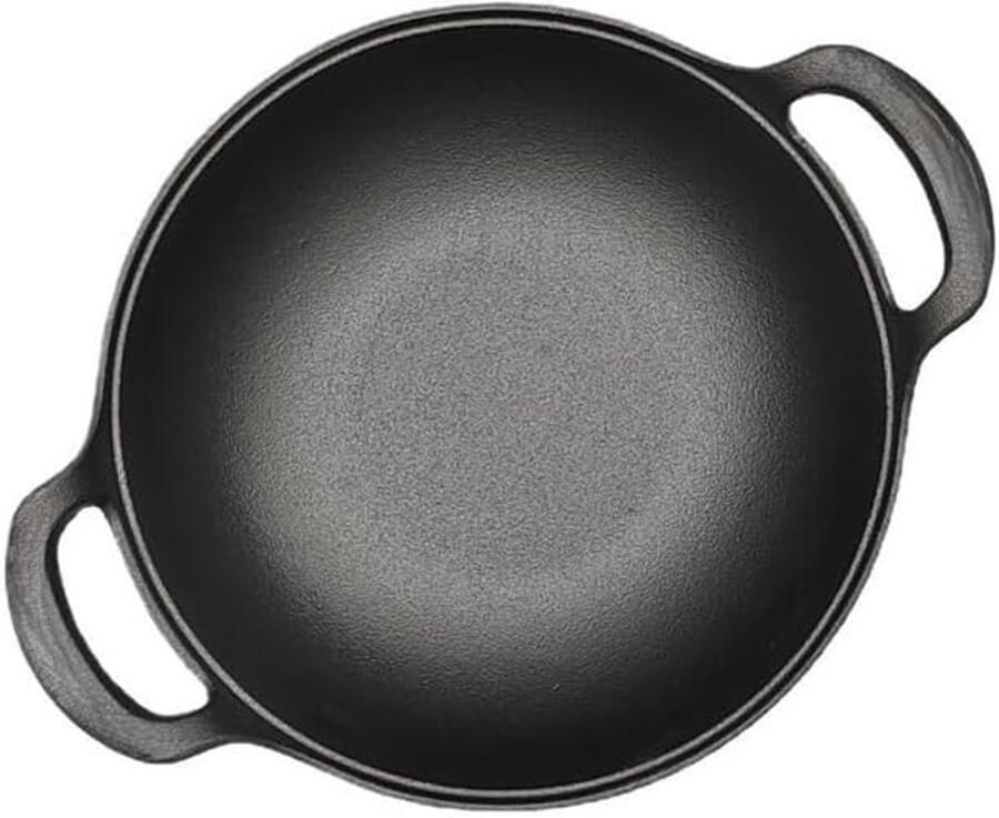 Gietijzeren Pan Koekenpan Braadpan Allround Koken Vaatwasmachinebestendig 20 cm Diameter