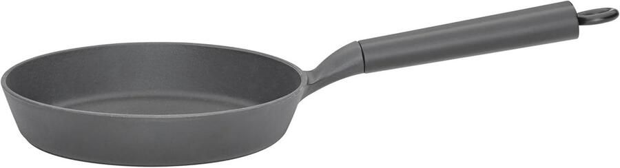 Gietijzeren Pan Stoofpan Casserole Culinaire Ervaringen Optimale Warmteverdeling 24 cm Zwart