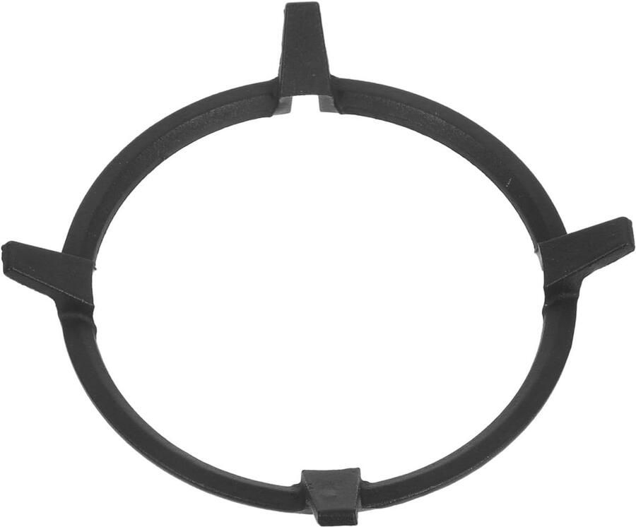 Gietijzeren Panhouder Kookplaat Accessoire Stabiel Koken Antislip Vierklauw Ontwerp 22 cm Diameter Zwart