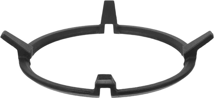 Gietijzeren Pannendrager Wokrek Gasfornuis Veilig Koken Antislip Basis 22 cm Zwart