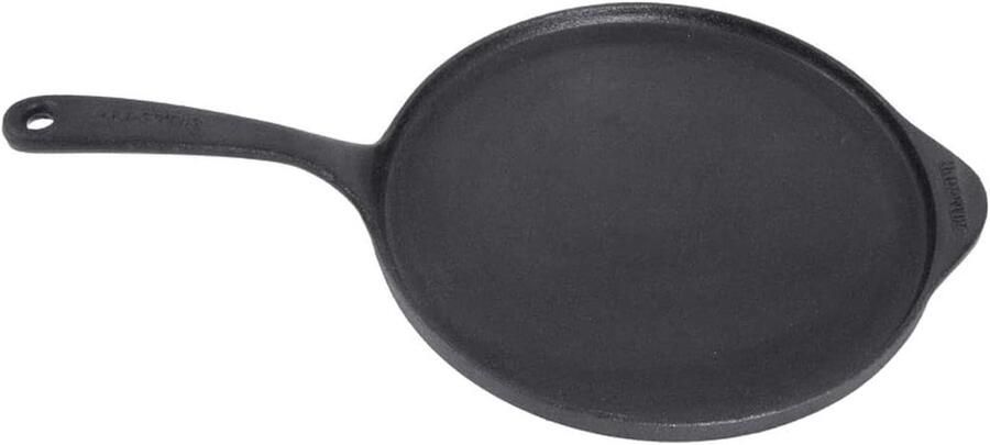 Gietijzeren Pannenkoekenpan Crêpe Pan Pannenkoeken Bakken Zware Kwaliteit 23 cm Zwart