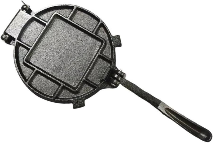 Gietijzeren Pers Tortilla Maker Platbrood Maken Zelfs Dikte Controle 20x20x4 cm
