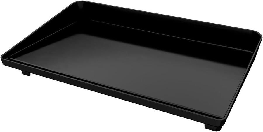Gietijzeren Plancha Bakplaat Grill Gezond Grillen Optimale Warmteverdeling 632 x 384 x 125 cm Zwart