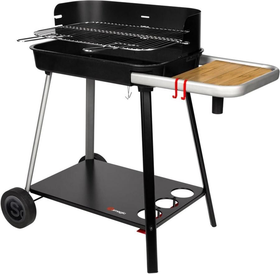 Gietijzeren Plancha Bakplaat voor Buiten Koken 62 x 41 5 cm