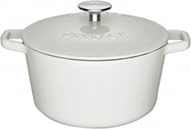 Gietijzeren Pot Braadpan Langzaam Koken Ecologisch Email 3 Liter Natuurlijk