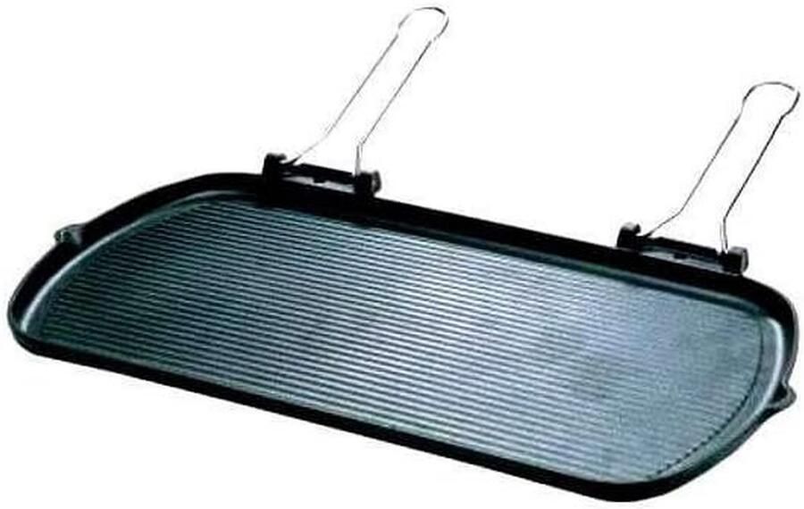 Gietijzeren Rechthoekige Grillpan voor Alle Warmtebronnen