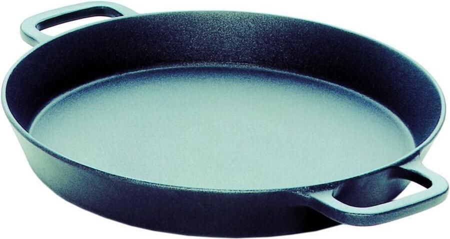 Gietijzeren Reuzenpan Ø 50 cm met Twee Handvatten voor Horeca en Feesten
