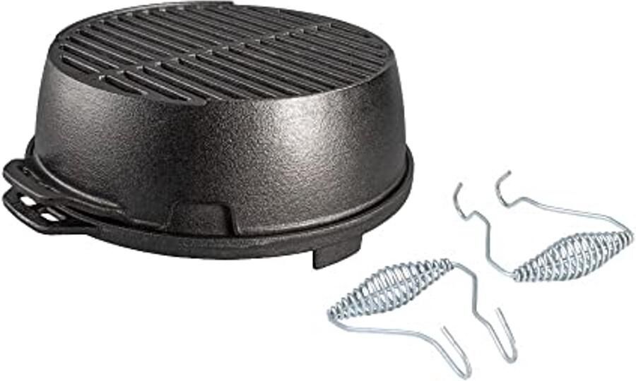 Gietijzeren Ronde Kickoff Grill 30 5 cm Draagbare Grill voor Énthousiaste Koks