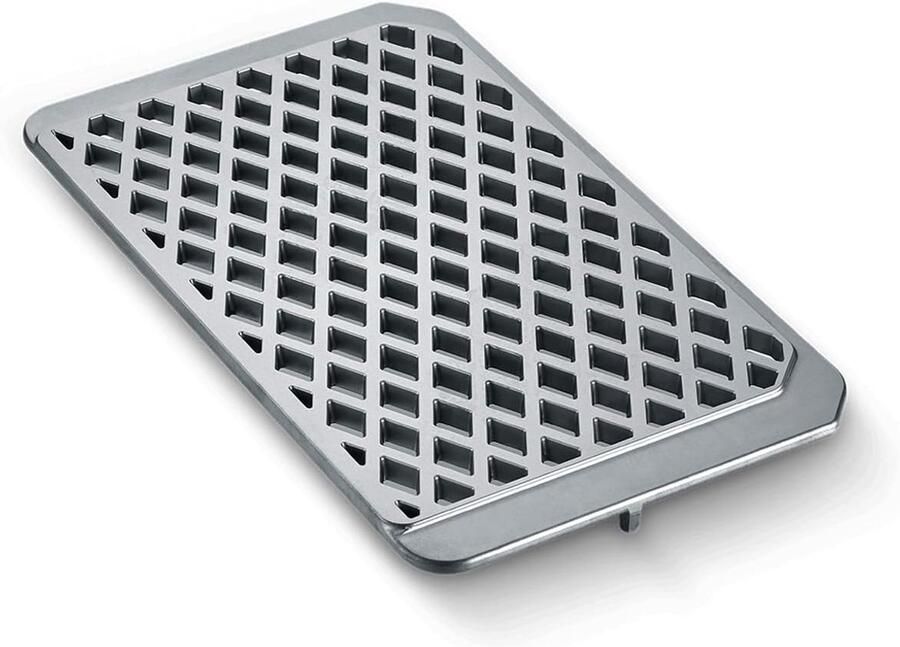 Gietijzeren Rooster Grillplaat Accessoire Professioneel Grillen Hittevasthoudend 20x34 cm Zwart