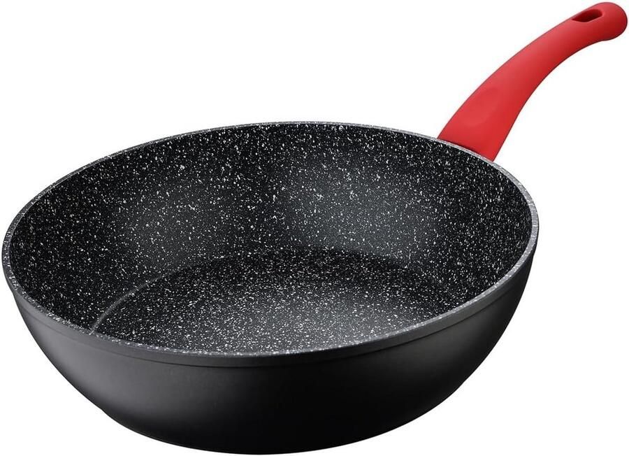Gietijzeren Stoofpan 28 cm Geschikt voor Inductie en Alle Warmtebronnen