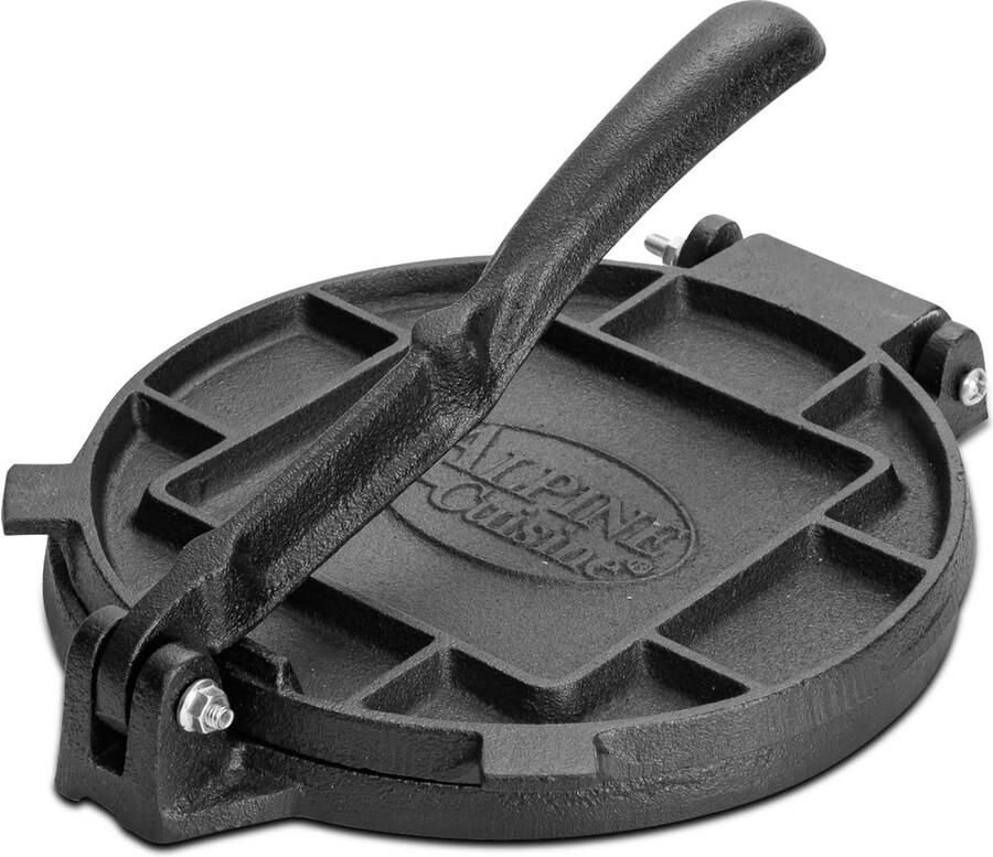 Gietijzeren Tortillapers voor Platte Tortilla's Arepas en Meer Duurzaam Keukengerei