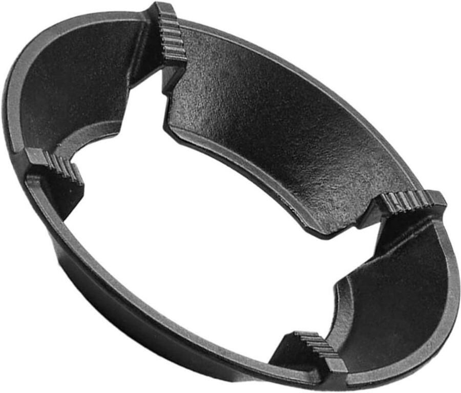 Gietijzeren Wok Ring Gasfornuis Onderzetter Koken met gas Efficiënte Vlamverspreiding 26 cm Zwart