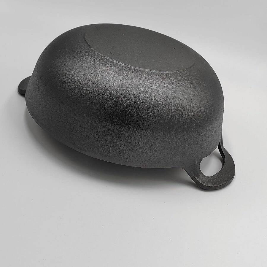 Gietijzeren Wok voor Pannenkoeken en Grillen 11 inch