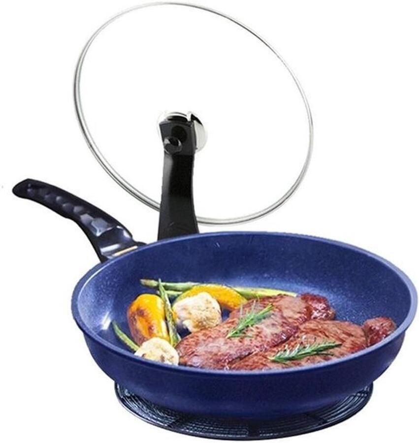 Gietijzeren Wokpan Ongecoate Koekenpan Dagelijks Koken Hoge Temperatuur Gieten 49x5.8cm Zwart