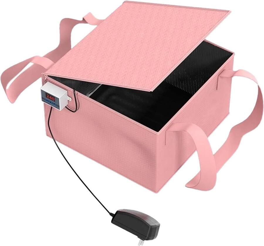 Warmhoudbox Brooddeeg Fermentatiebox Gist Deeg Laten Rijzen Instelbare Temperatuur 31.8 cm Meerkleurig