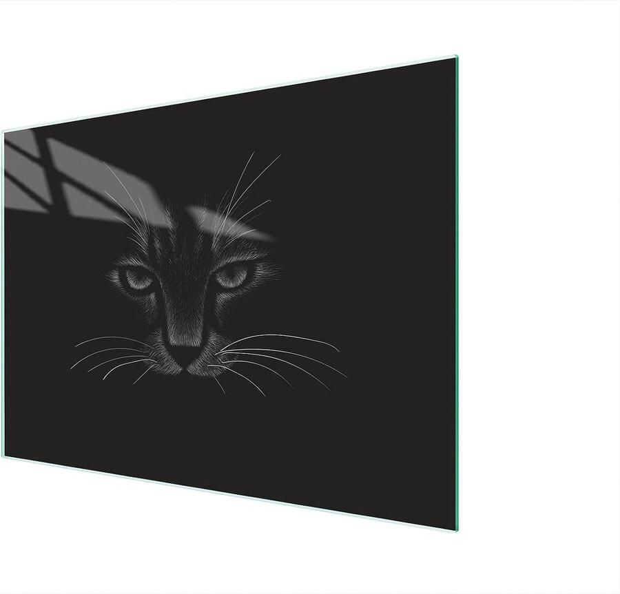 Glasplaat Kookplaat Werkbladbeschermer Afdekplaat Keuken Beschermen Gehard Glas 40 x 30 cm Decoratief
